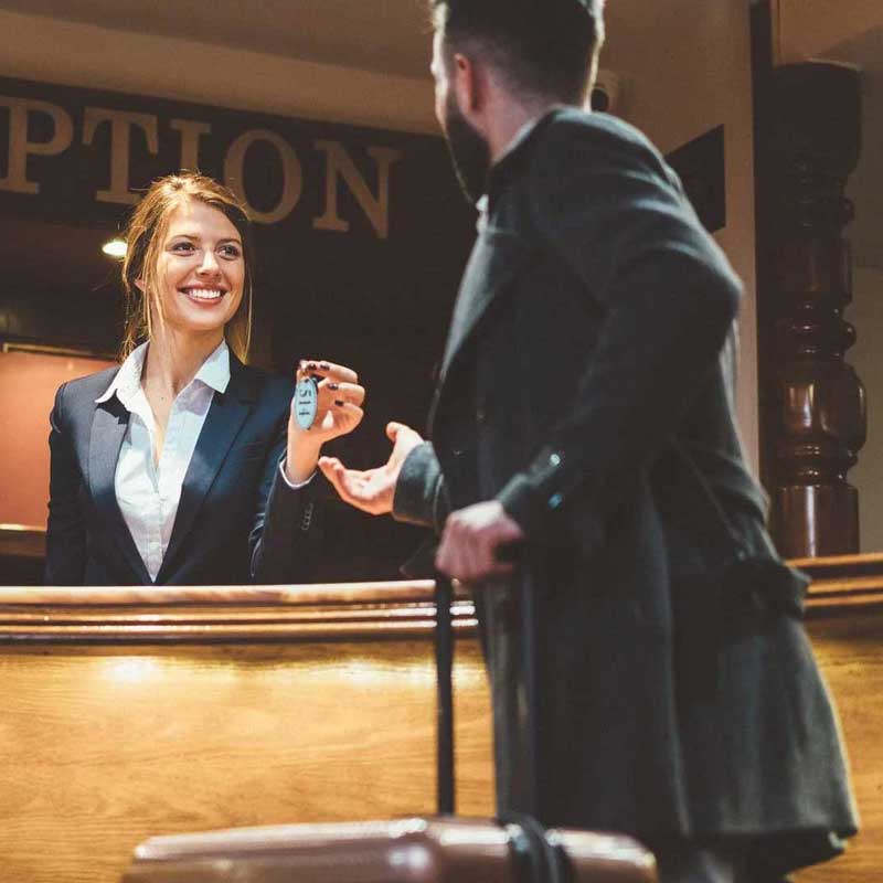 Recepcja hotel maraton